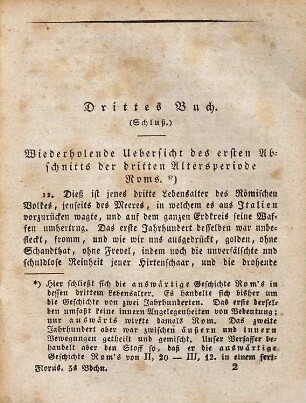 Lucius Annäus Florus Abriß der römischen Geschichte, 3