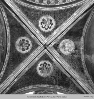 Freskenzyklus in der Sala dell'Udienza, Palazzo dell'Arte della Lana : Gewölbefresken: Tugenden