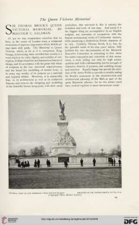 53: Sir Thomas Brock's Queen Victoria memorial