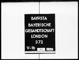 Briefwechsel von Joseph Xaver Freiherrn von Haslang mit Joseph Franz Graf von Seinsheim, dem kaiserlichen Gesandten im Haag. II. Teil.