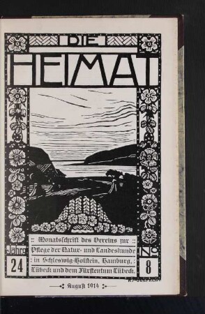 Jahrg 24 No 8 August 1914