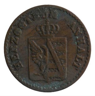 Münze, Pfennig, 1862