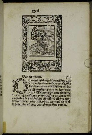 XVII. Van der metten