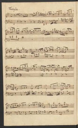 Sinfonien; cemb; f-Moll; BWV 795