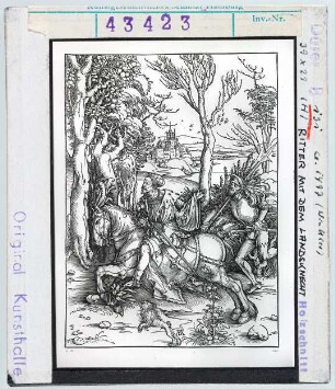 Albrecht Dürer: Ritter und Landsknecht, B. 131