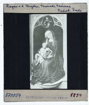 Weyden, Maria mit Kind (Durán Madonna) (Madrid Prado 2722)