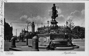 Leipzig: Mägdebrunnen