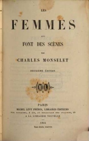 Les femmes qui font des scènes