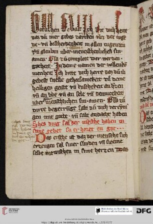 Sammlung kurzer Texte (Geistliche Lehren; Aufzählungen)