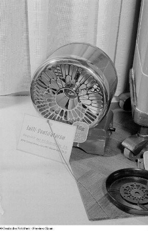 Ventilator des VEB Elektrogerätebau, Leipzig