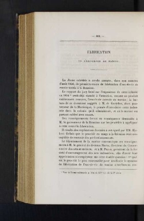 Fabrication