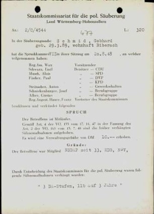Schmid, Gebhard