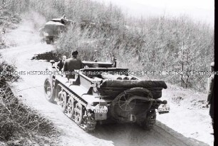Negativ 2. WK/ Film 10 (Balkan- oder Russlandfeldzug; Fahrzeuge und Soldaten der Wehrmacht)
