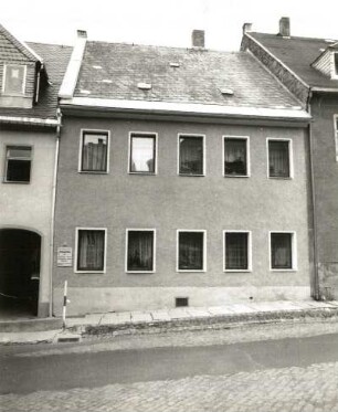 Schlettau, Schwarzenberger Straße 1. Wohnhaus (1701/1800)