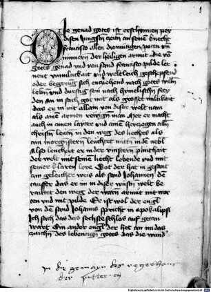 Legenden der hl. Franziskus und Klara von Assisi - BSB Cgm 387