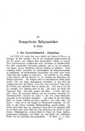 Evangelische Religionslehre