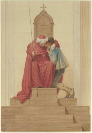 Ein Cardinal Penitenziario maggiore, in der heiligen Woche zu St. Peter in Rom
