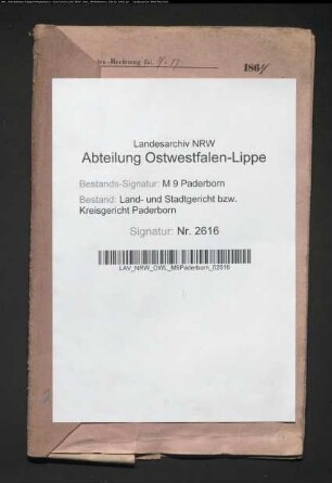 Erblasser: Menke, Theresia: