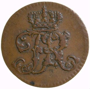Münze, Pfennig, 1752