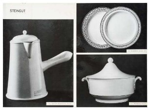 Steingut (Werkbundkiste Keramisches Hausgerät, Schautafel)