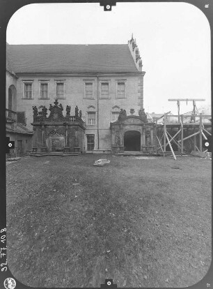 Zittau, Klosterstraße 3. Ehem. Franziskanerkloster. Heffterbau (1652-1662). Ansicht von Osten