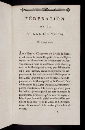1-12, Les Gardes-Citoyennes de la ville de Metz ...