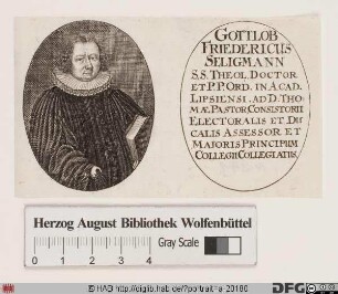 Bildnis Gottlob Friedrich Seligmann