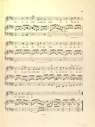 5 Lieder : für Mezzo-Sopran mit Clavier-Begl. ; op. 4, 1. Künftiger Frühling