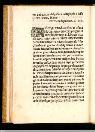 Sermone di giudicio