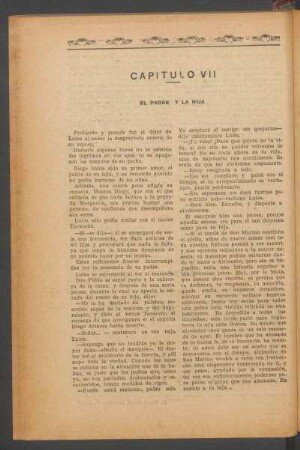 Capítulo VII - El padre y la hija