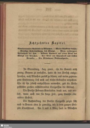 Achtzehntes Kapitel