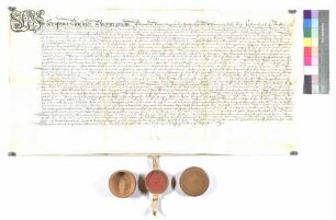 Erasmus Neustetter, genannt Stürmer, verleiht an Ludwig Casimir von Hohenlohe das Schloß Bartenau; Siegel des Erasmus.