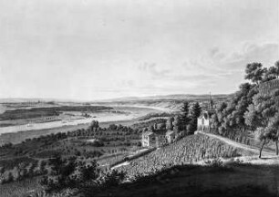 Aussicht von dem Weinberge des Prinzen und Herzog's Friedrich