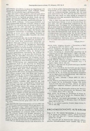 674-675 [Rezension] Hope, David, The Leonine sacramentary