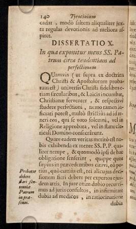 140-152, Dissertatio X