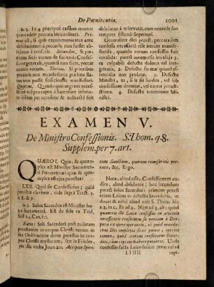 1001-1012, Quaero I. Quis & quotuplex est Minister Sacramenti ...