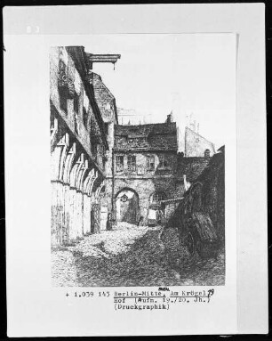 Krögel-Hof, Am Krögel 19 in Berlin-Mitte