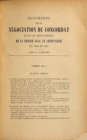 Documents sur la négociation du concordat et sur les autres rapports de la France avec le Saint-Siège en 1800 et 1801 publiés par Le Cte Boulay de la Meurthe, 4