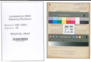 Entnazifizierung Albert Maschulla , geb. 27.10.1906 (Ingenieur)