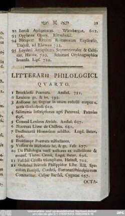 Litterarii Philologici.