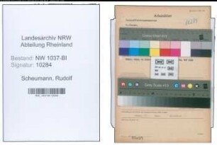 Entnazifizierung Rudolf Scheumann , geb. 25.08.1911 (Zugschaffner)