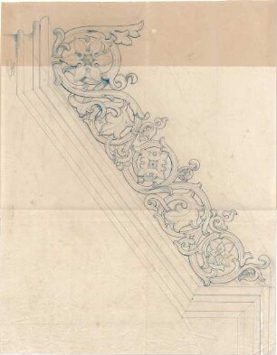 Hoffmann, Lorenz; Augsburg (Bayern); Bischöfliches Palais, Hauskapelle - Ornament (Detail)