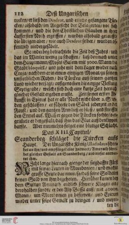 Das XIII. Capitul