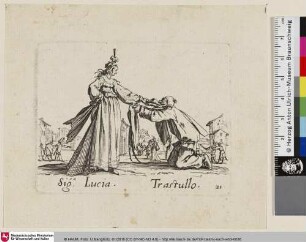 [Lucia und Trastullo; Signa. Lucia. Trastullo.]