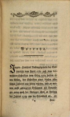 Johann Ingen-Housz K.K. Hofraths und Leibarztes ... Vermischte Schriften physisch-medicinischen Inhalts. 1