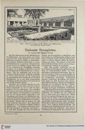 31: Umbaute Hausgärten