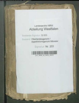 Kreditoren der Droste Nienbergschen Konkursmasse ./. Konkursmasse (Droste zu Erwitte, Droste Senden, von Ascheberg u.a.)