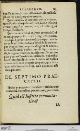 De Septimo Praecepto