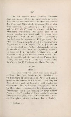 XXXVI. Müss.