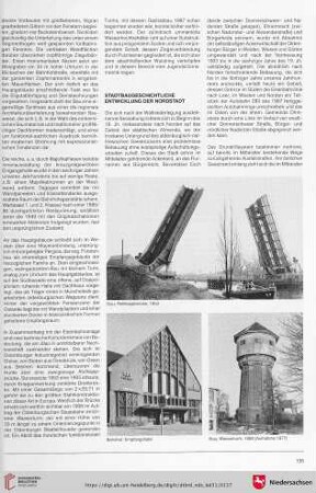 Stadtbaugeschichtliche Entwicklung der Nordstadt